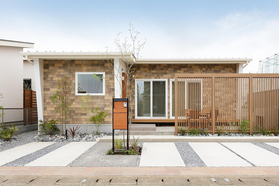 リアルサイズの常設平屋モデルハウス