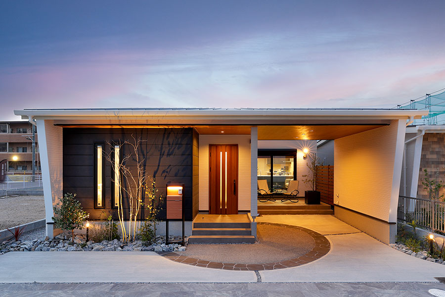 売却型モデルハウス