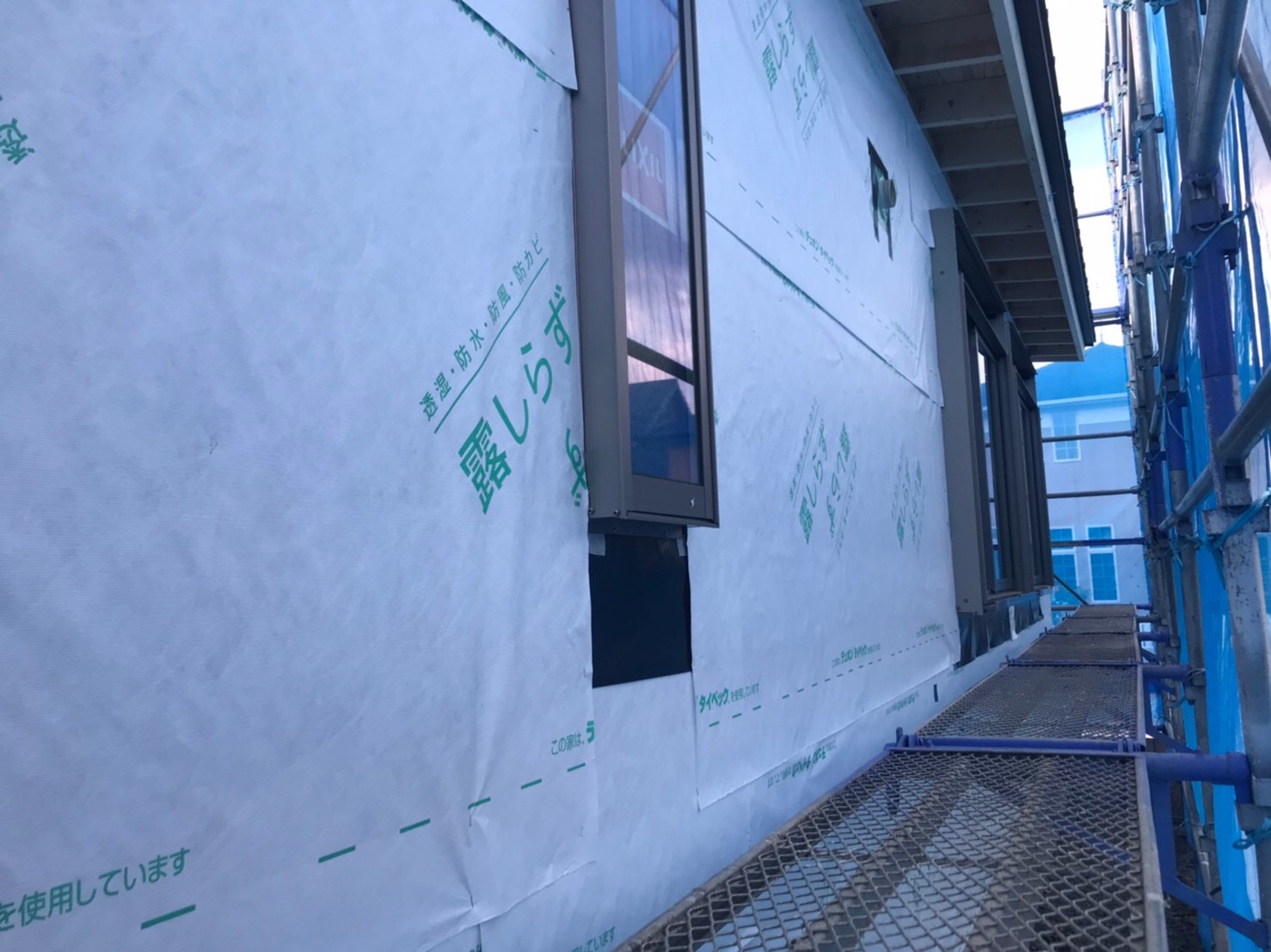 南鶉平屋モデルハウス 工事進捗その４