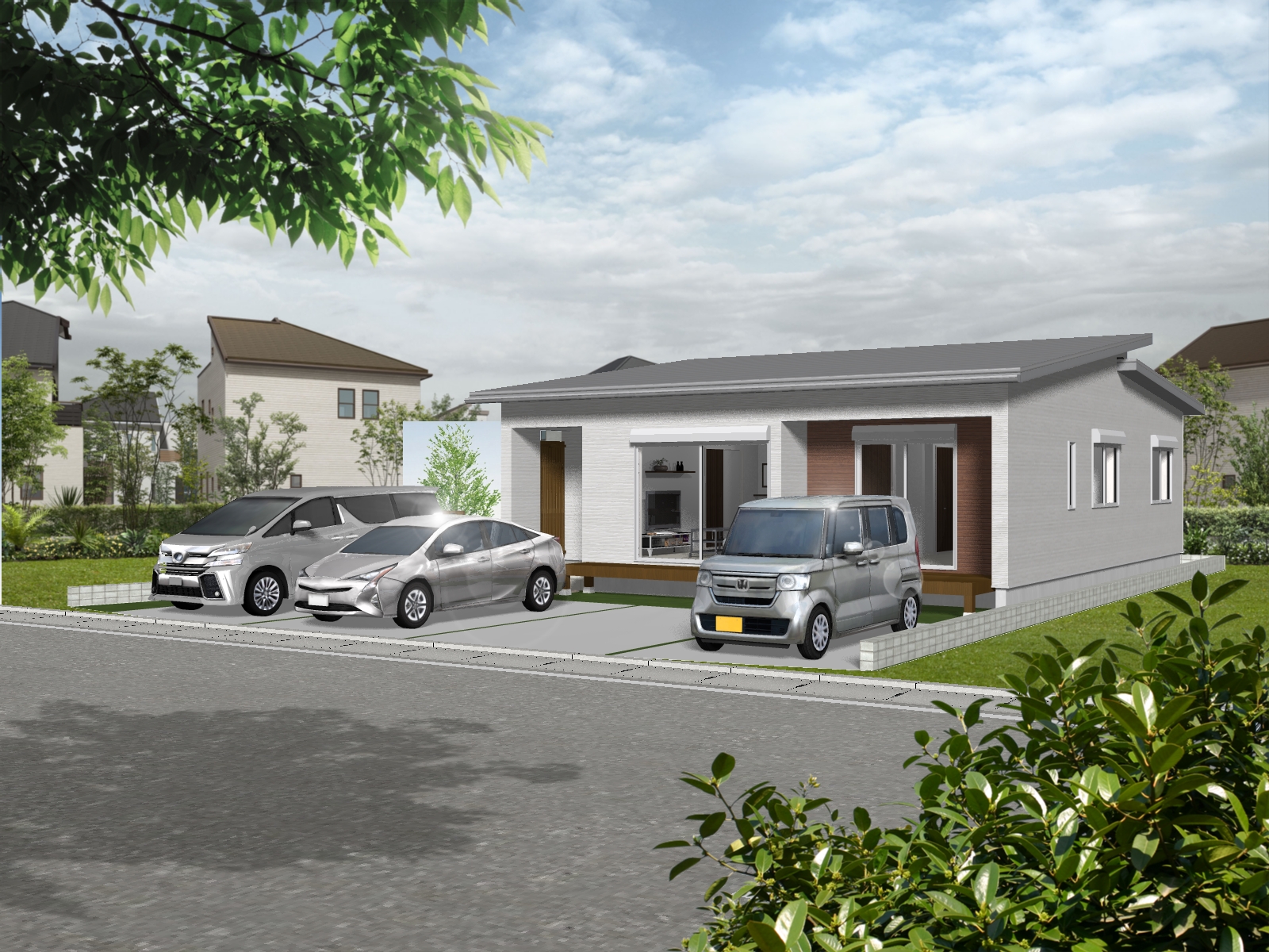 【本巣郡北方町】バロー近くに平屋モデルハウスが８月にOPEN！！🏠✨