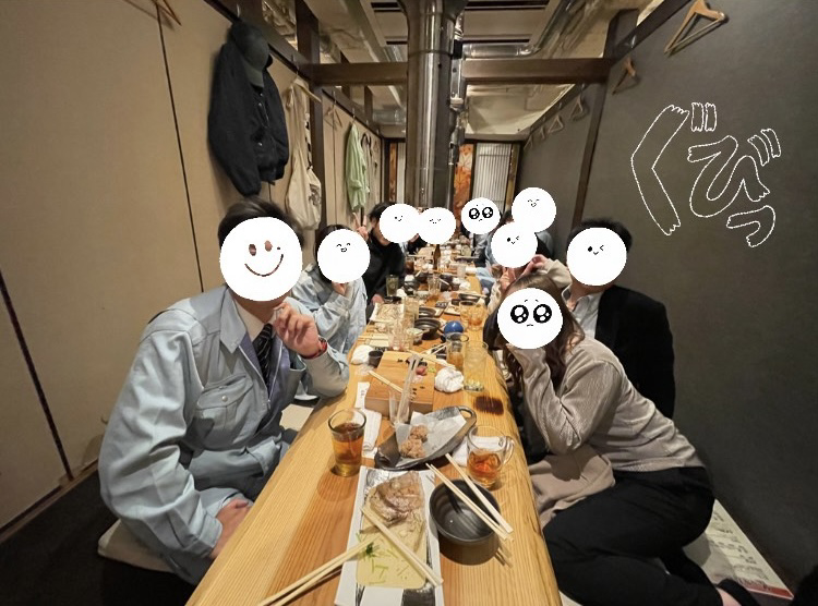 【スタッフの日常】月１の飲みにケーション🍺♡