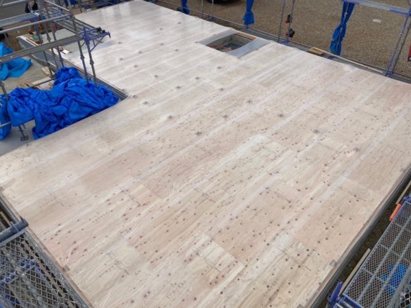 【進捗情報】N北方ヴィレッジの様子🏠♪床合板完了✨