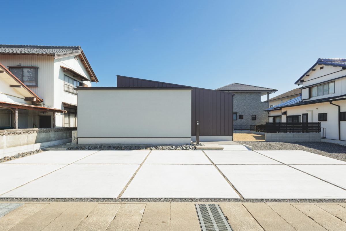 平屋の施工写真