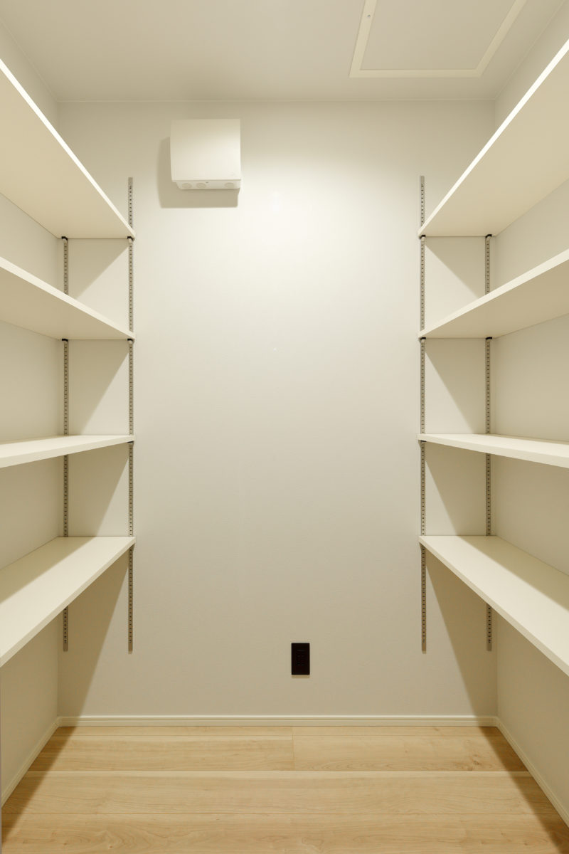 パントリーの施工写真