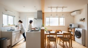 平屋の使い方が広がる魔法の動線!平屋の家事動線を最適化して暮らしを豊かにする方法