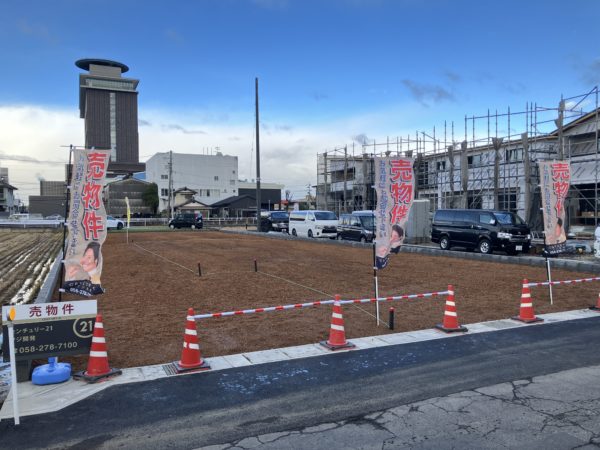 【土地】岐阜市江添【市橋小学校】